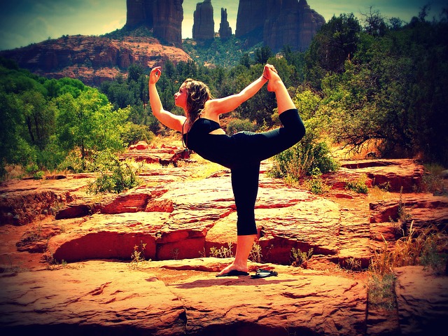 yoga pose dancer