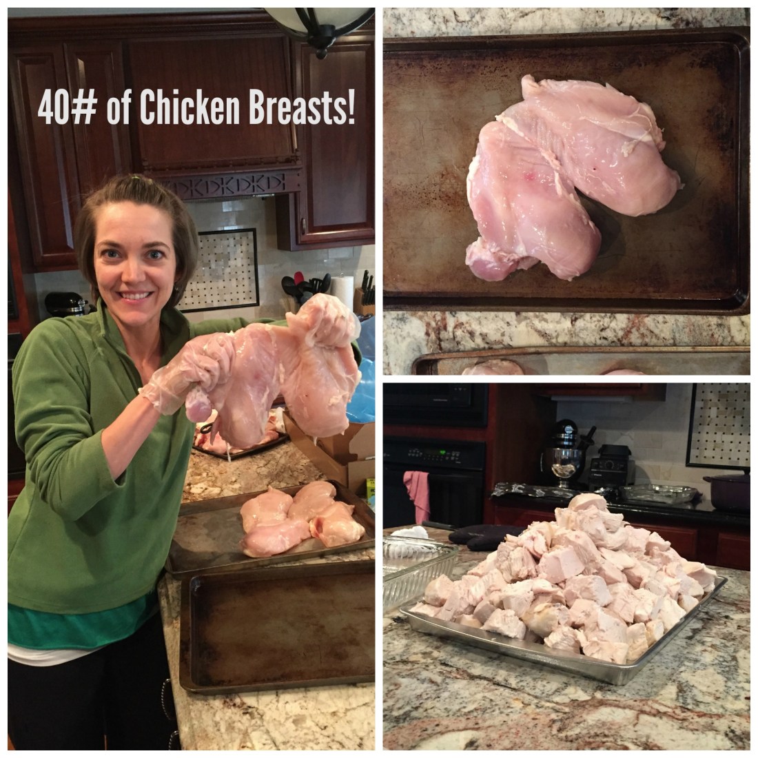 40# Zaycon Chicken Breasts